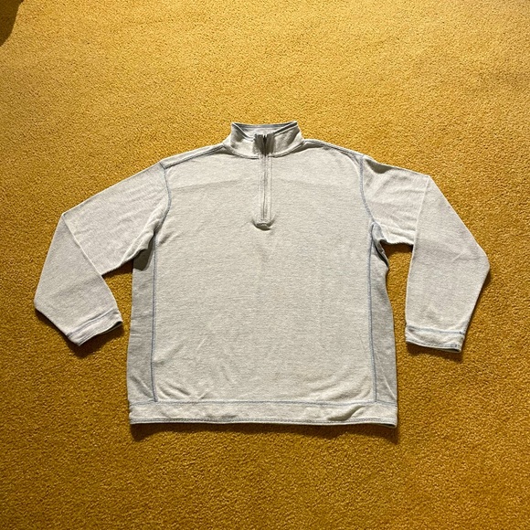 Tommy Bahama Half Zip Thermal Pullover - Picture 1 of 11